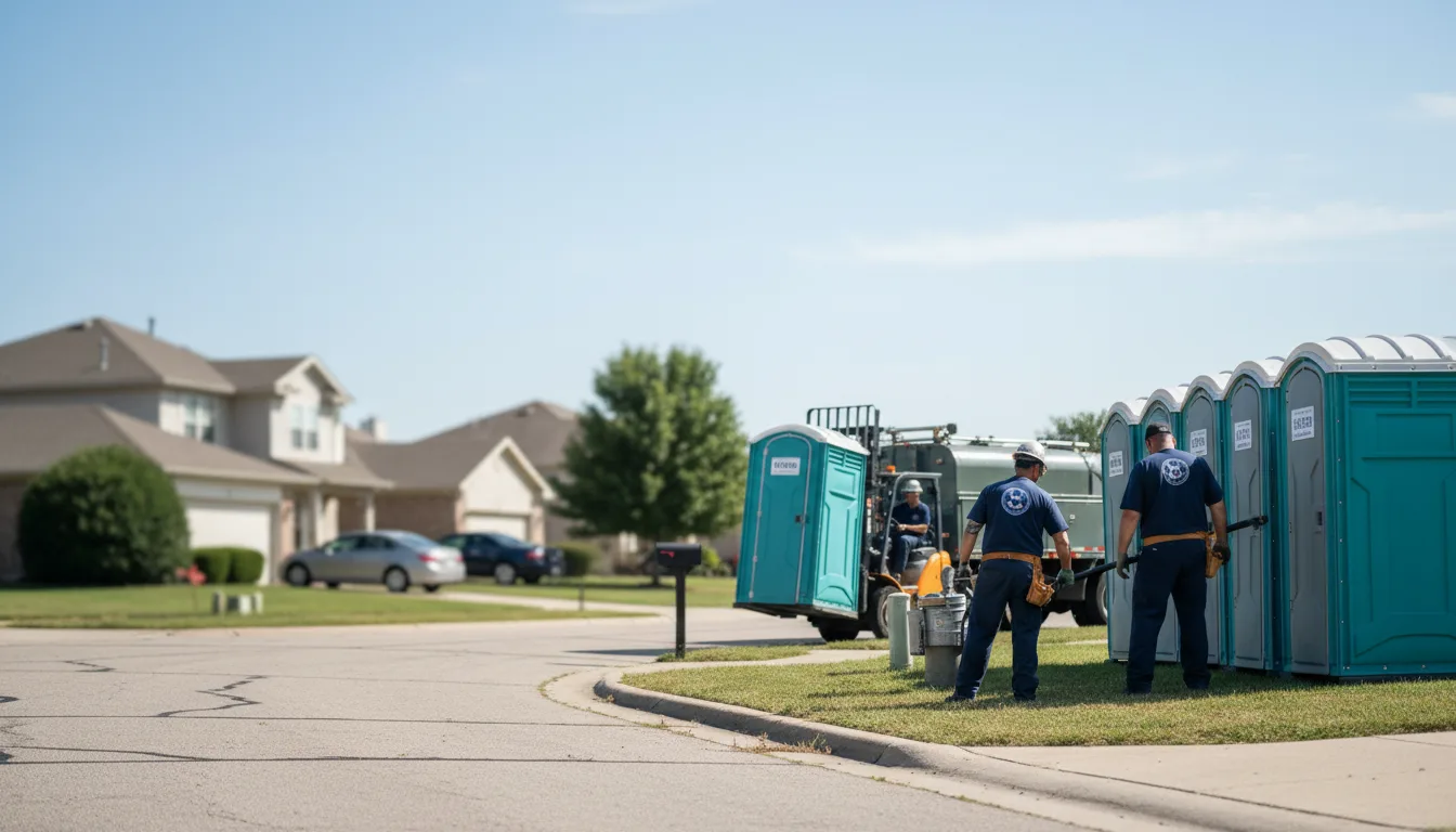 Porta Potty Rental in Newton, KS near me